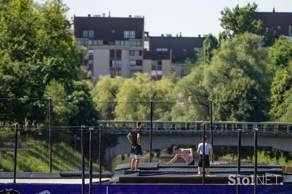 Trampolin na Ljubljanici