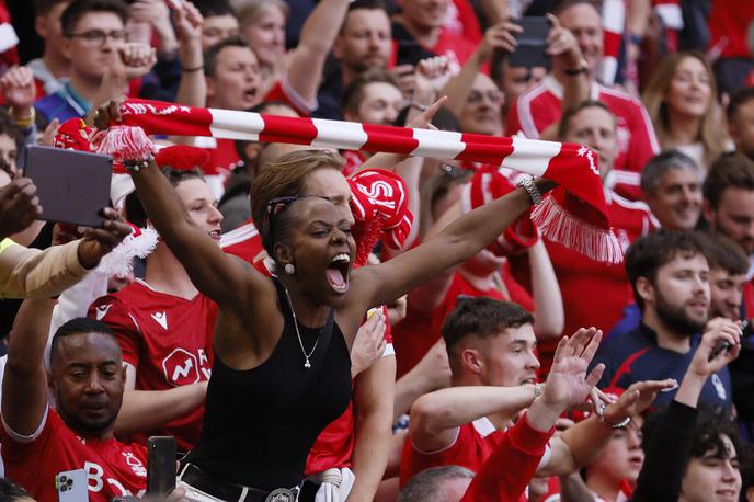 Nottingham Forest | Navijači Nottingham Foresta so presrečni. | Foto Reuters