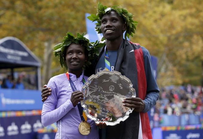 Lanski zmagi bosta branila Kenijca Mary Keitany in Stanley Biwott. | Foto: Reuters