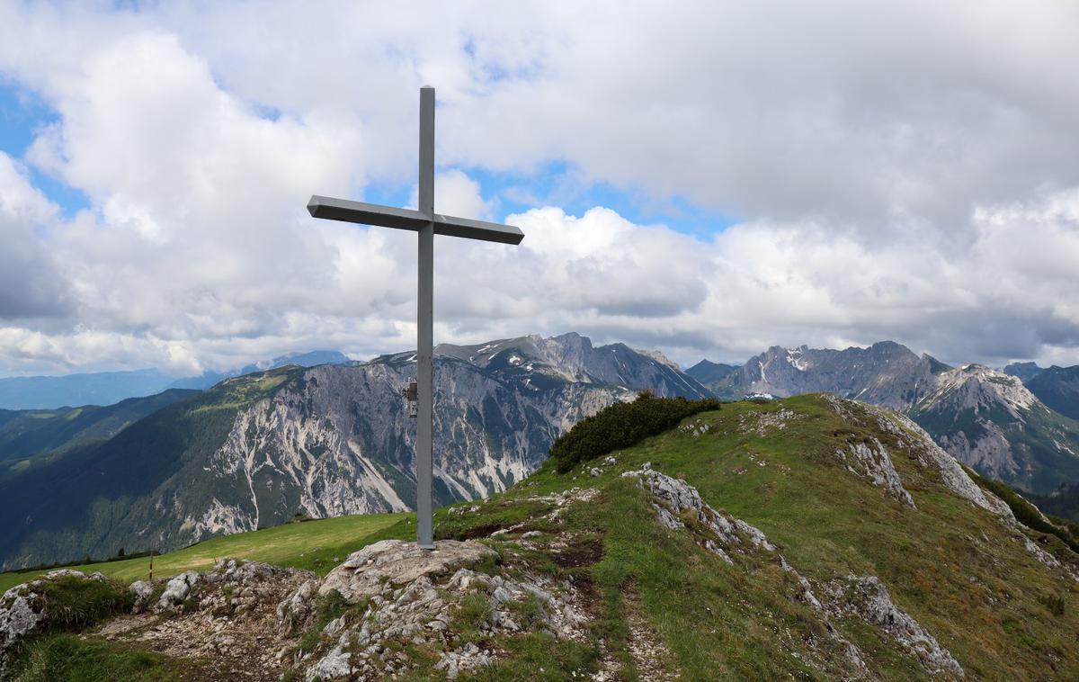 Grüner See Messnerin | Pogled z vrha Messnerina (1.835 m). | Foto Matej Podgoršek