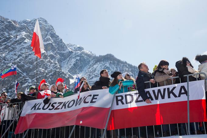 Poljaki so se v Slovenijo odpravili iz številnih krajev ... | Foto: Urban Urbanc/Sportida