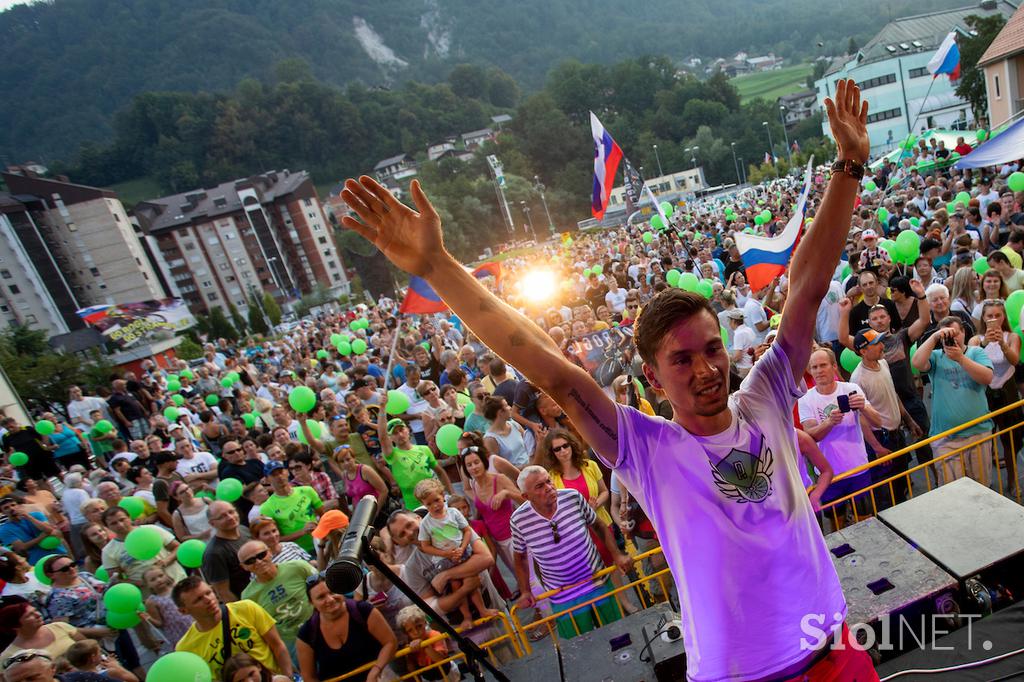 Primož Roglič sprejem Zagorje