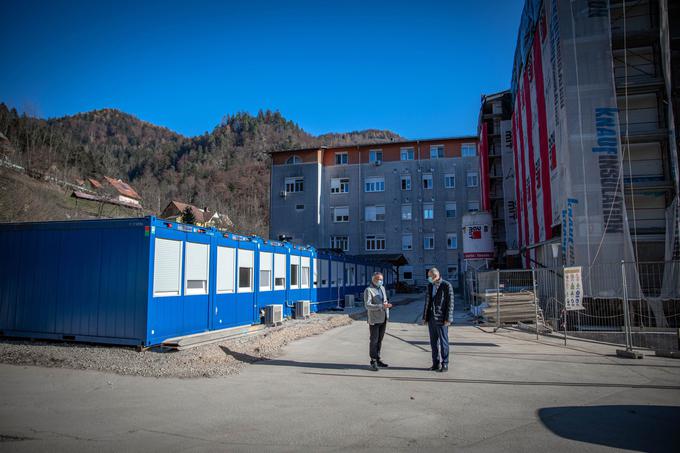 Jane Janša v Splošni bolnišnici Jesenice | Foto: Twitter - Voranc