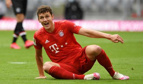 Bayern München oslabljen, Pavard zaradi poškodbe končal sezono