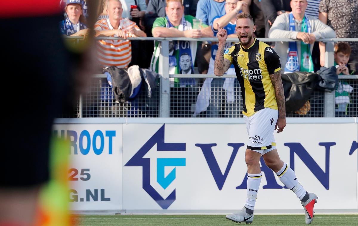 Tim Matavž | Tim Matavž je v majici Vitesseja prišel do 79. gola v prvi nizozemski ligi, v kateri je zabijal tudi za Groningen in PSV Eindhoven. | Foto Getty Images