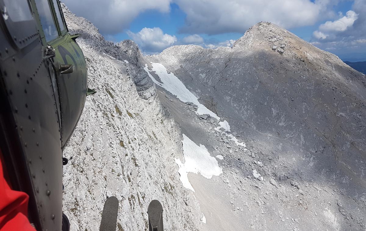 reševanje gore | Reševalci so imeli ta konec tedna spet veliko dela z reševanjem v gorah.  | Foto PU Kranj