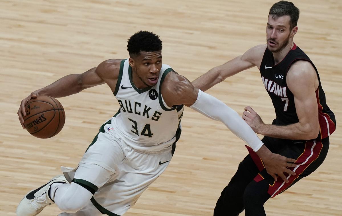 Goran Dragić | Milwaukee si je priigral kar tri zaključne žoge za napredovanje. | Foto Gulliver/Getty Images