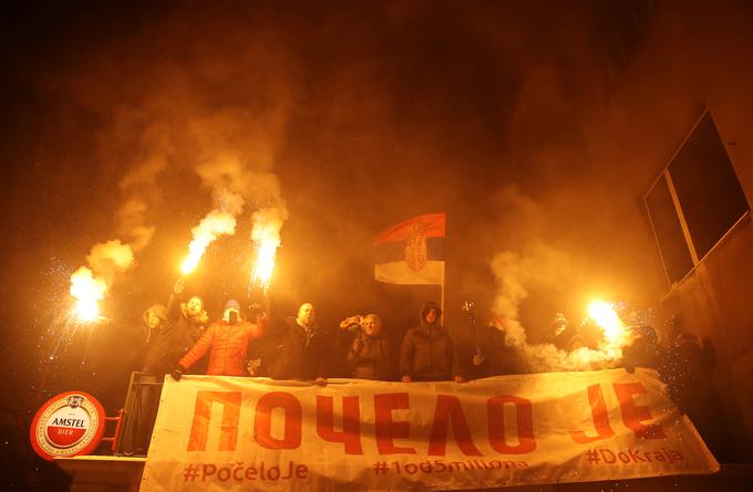 protesti Beograd Srbija | Foto: Reuters