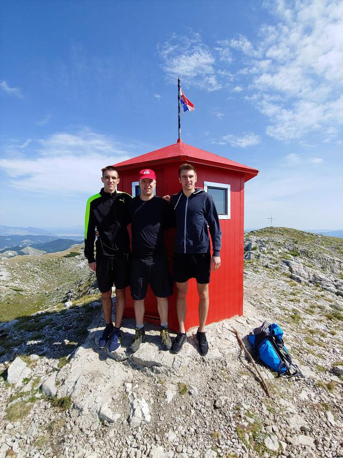 Letošnje poletje je Alex prehodil tudi na hrvaško Dinaro. | Foto: osebni arhiv/Lana Kokl