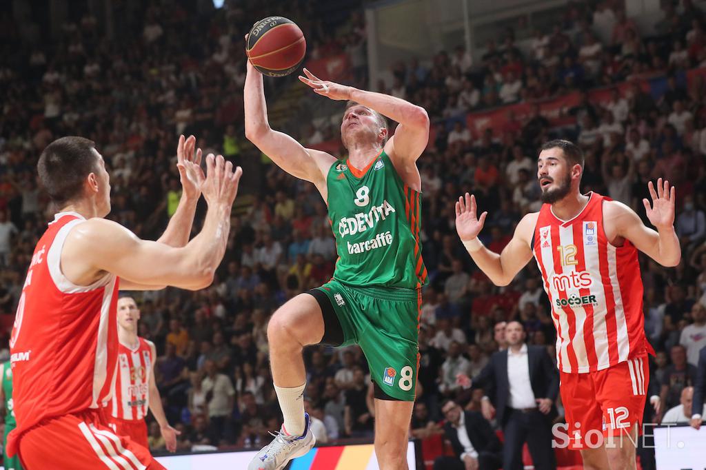 Crvena zvezda : Cedevita Olimpija, liga ABA, polfinale 3. tekma