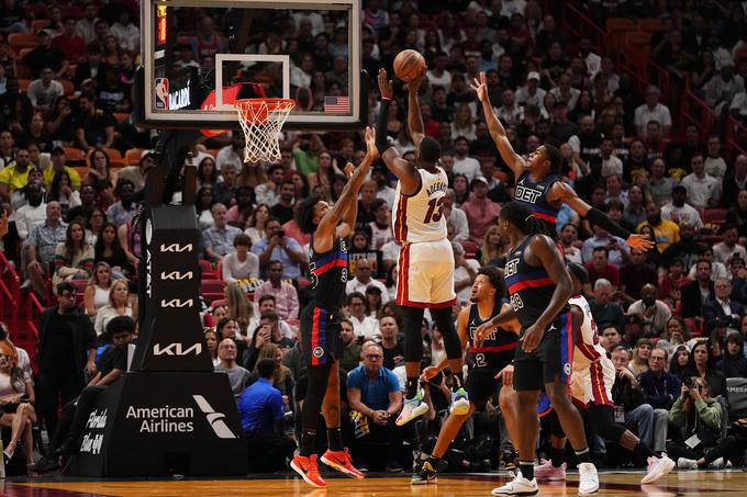 Bam Adebayo je dosegel 22 točk in osem skokov. | Foto: Reuters