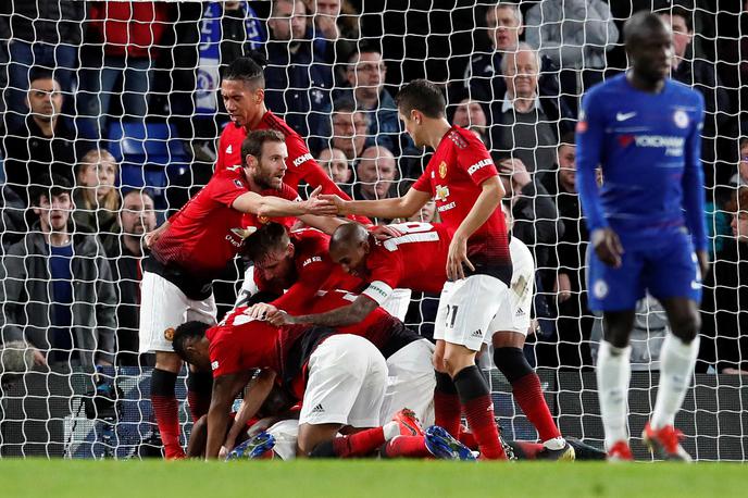 Manchester United | Manchester United je po Arsenalu izločil še Chelsea. | Foto Reuters