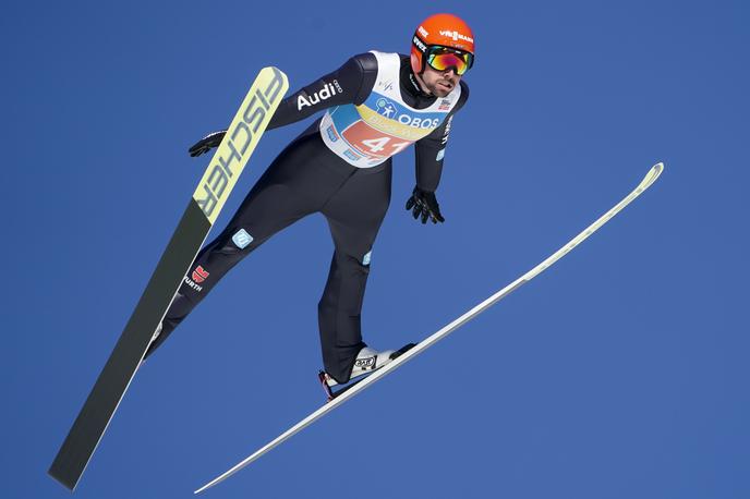 Johannes Rydzek | Johannes Rydzek je eden od tistih nordijskih kombinatorcev, ki so že preizkusili letalnico v Oberstdorfu. | Foto Guliverimage