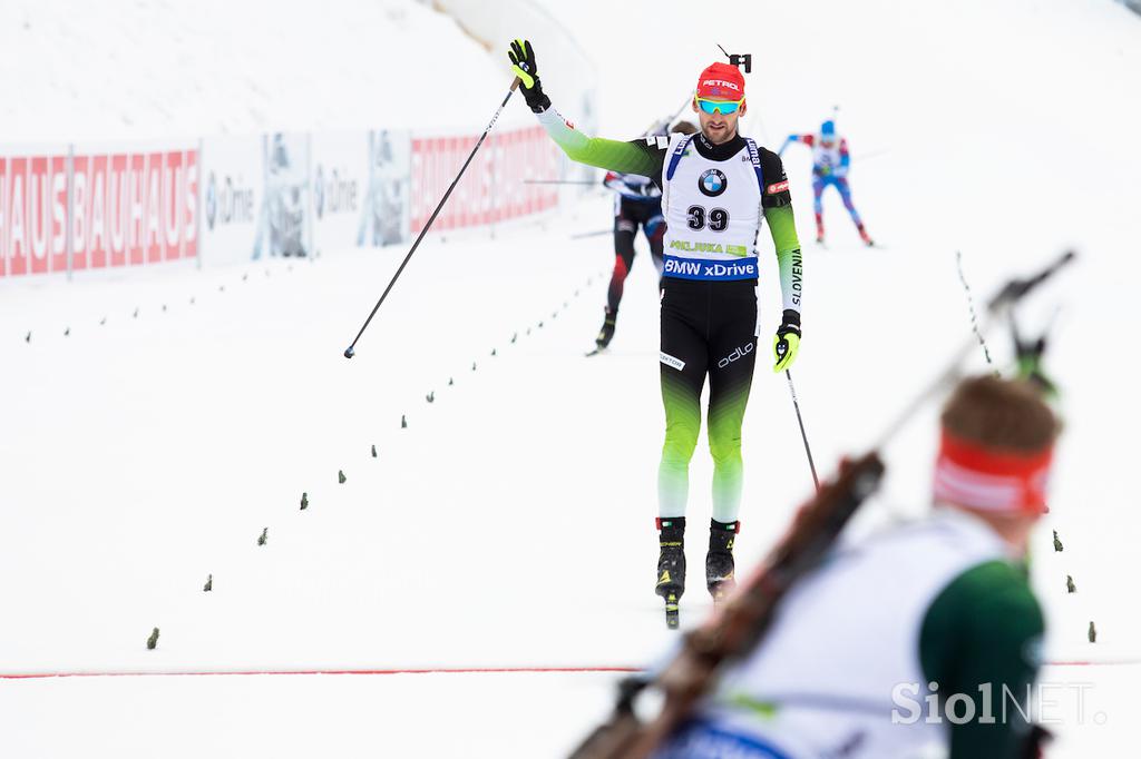 Pokljuka zasledovanje 2018