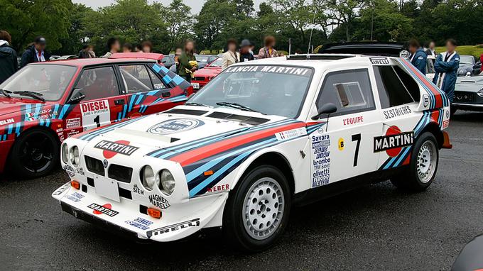 Lancia delta S4 je le eden izmed avtov v San Marinu, ki tja privabijo na desettisoče avtomobilskih navdušencev. | Foto: Thomas Hilmes/Wikimedia Commons