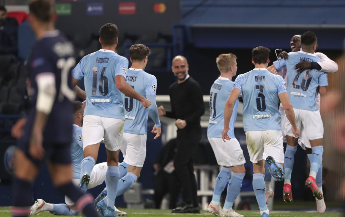 PSG - Manchester City | PSG je na Parku princev v Parizu izgubil proti Manchester Cityju. | Foto Guliverimage