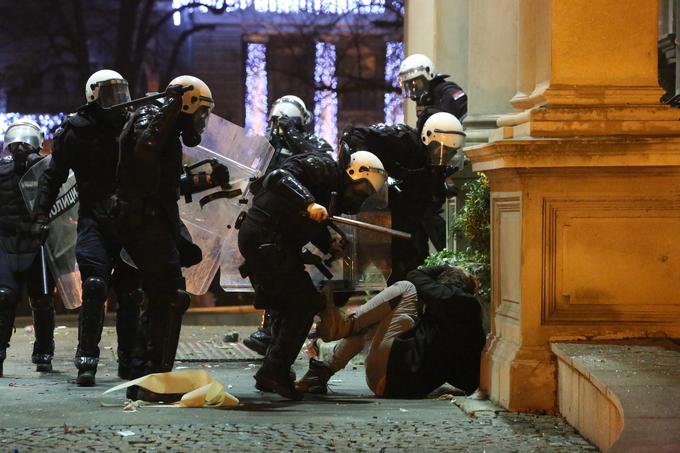 protesti, Beograd, 24.12.2023 | Foto: Reuters