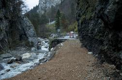 Sanacijska dela hitro napredujejo, brv ne bo potrebna  #foto #video