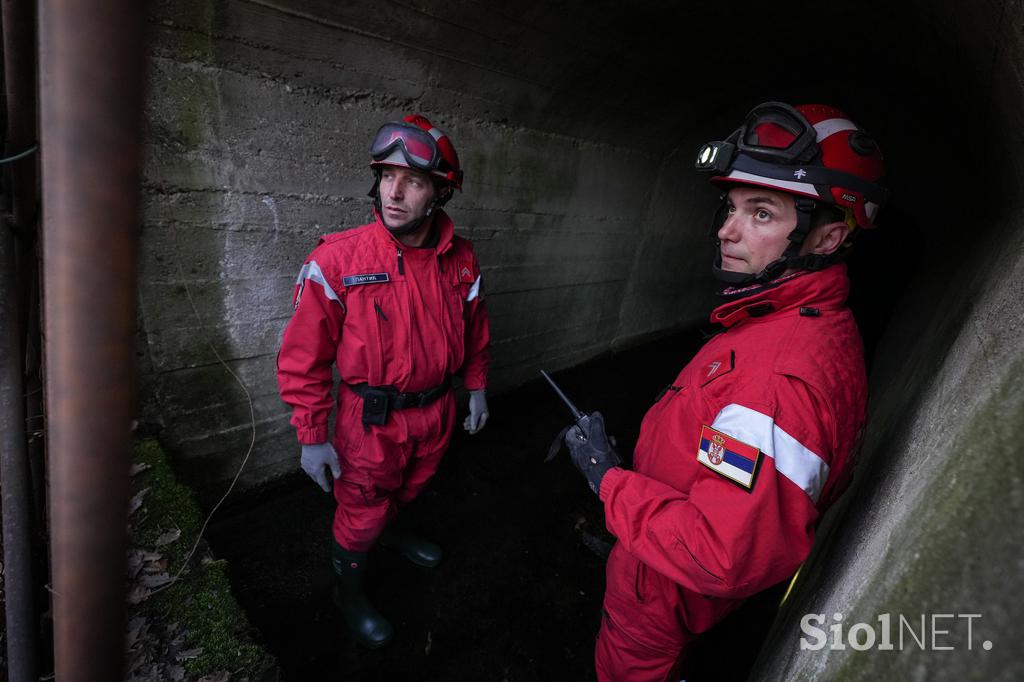 Reševalna akcija, Srbija, iskanje deklice Danke