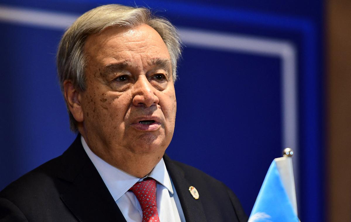 Antonio Guterres | "Ena nepremišljena poteza – ena napačna presoja – bi lahko sprožila katastrofo, ki bi segla daleč čez mejo in, odkrito povedano, presegla domišljijo," je dejal Antonio Guterres. | Foto Reuters