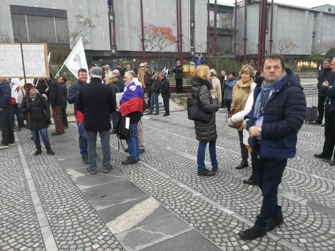 Protestni shod proti Marakeški deklaraciji | Foto: Marko Gregorc