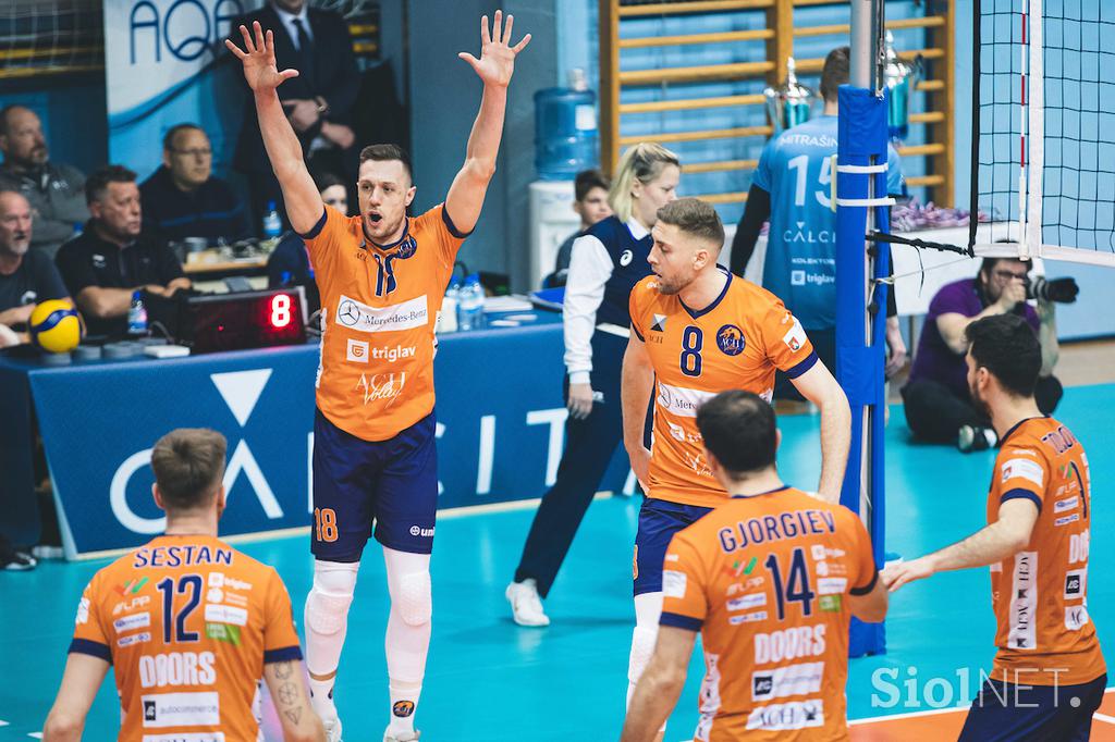 Finale lige MEVZA: ACH Volley - Calcit Volley