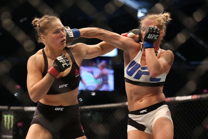 Prvi poraz je doživela v Melbournu, ko ji je lekcijo odčitala rojakinja Holly Holm. | Foto: Guliverimage/Getty Images