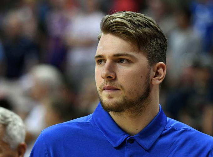 Luka Dončić bo krst v ligi NBA doživel 17. oktobra v Phoenixu. | Foto: Guliverimage/Getty Images