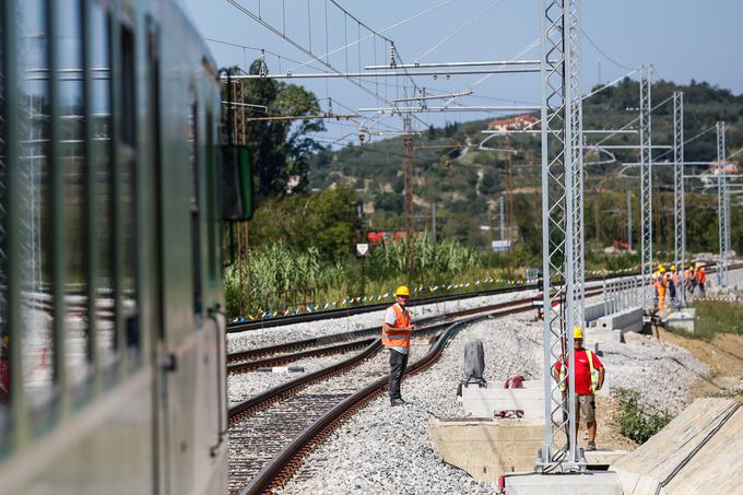 Železniška proga Divača-Koper | Foto: STA ,