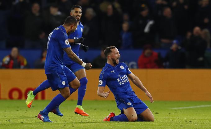 Drinkwater je vrhunec doživel pred tremi leti, ko je z Leicester Cityjem postal angleški prvak. | Foto: Reuters