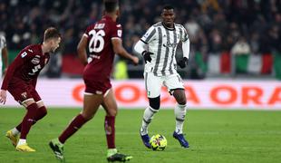 Po Interju še kiks Rome, Juve zmagal ob vrnitvi Pogbaja