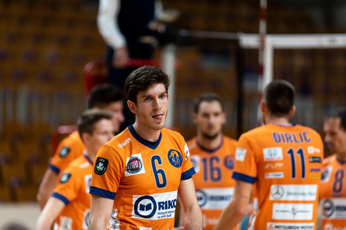 ach volley | ACH Volley je v Kanalu oddal dva niza, a njegovo napredovanje ni bilo ogroženo niti za trenutek.  | Foto Alen Hadžić