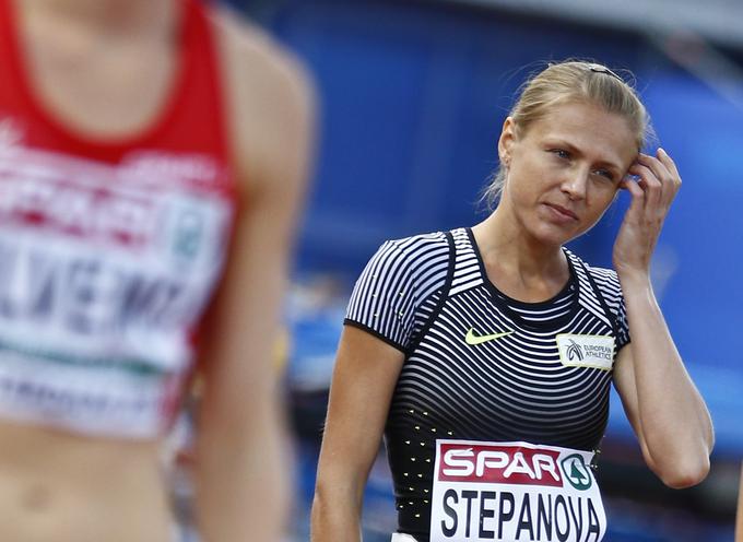 Julija Stepanova je lahko nastopila že na letošnjem EP. | Foto: Reuters