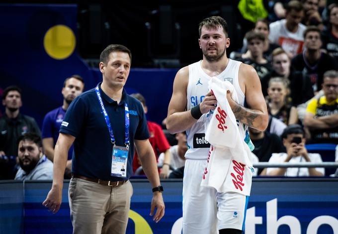 Zapestje Luki Dončiću ne povzroča težav, kar se vidi po njegovih strelskih dosežkih na zadnjih treh tekmah. | Foto: Vid Ponikvar/Sportida