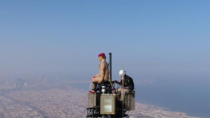 Burj Khalifa, oglas | Foto: Cover Images