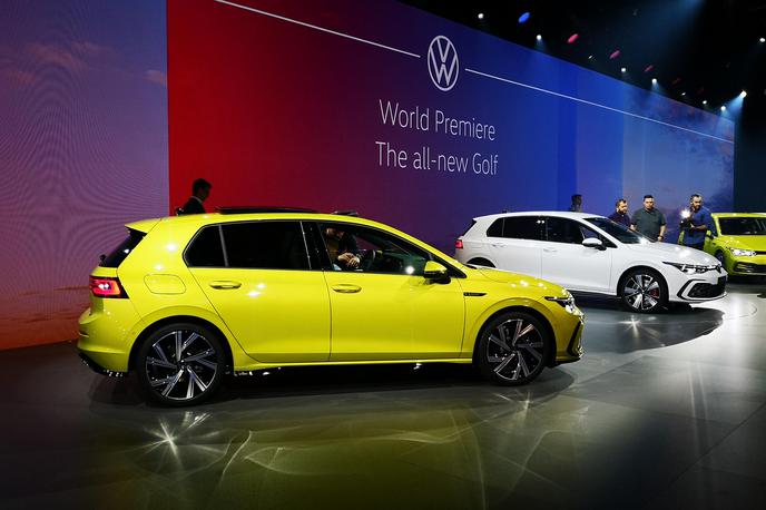 volkswagen golf | Včeraj so pri Volkswagnu predstavili novo generacijo golfa, vendar stara še vedno ostaja na vrhu prodajnih številk v Evropi. | Foto Gregor Pavšič