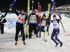 SP Nove Mesto,. biatlon, štafeta Francije