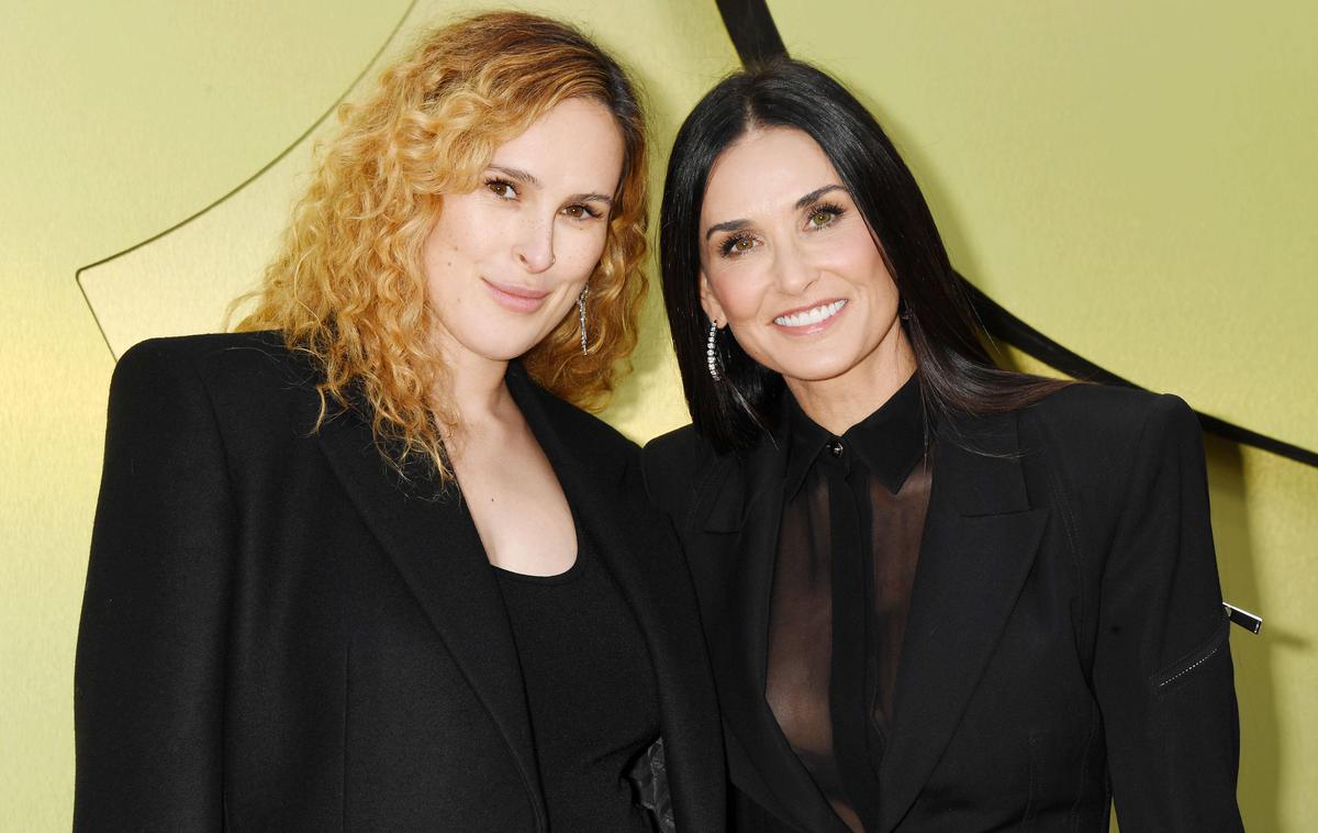 Rumer Willis in Demi Moore | Rumer Willis skupaj z mamo Demi Moore | Foto Guliverimage