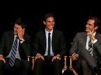 Roger Federer, Rafael Nadal, Novak Đoković