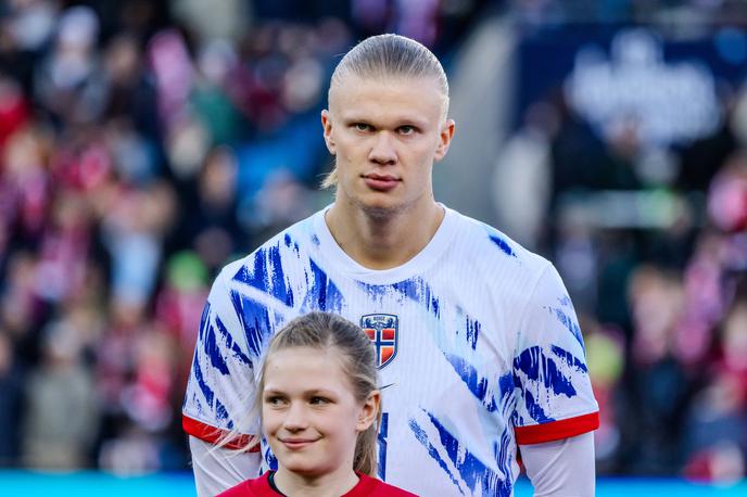 Erling Haaland | Erling Haaland je od norveškega strelskega rekorda oddaljen le še en zadetek. | Foto Guliverimage