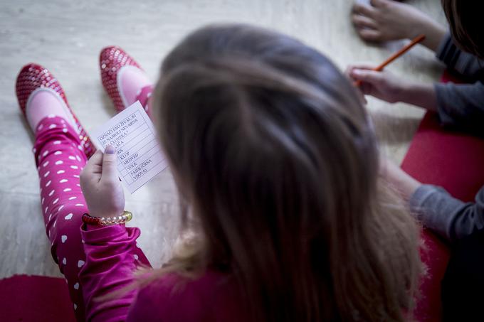 Otroci so na seznamu obkrožili žival, ki se jim zdi najbolj nevarna. Večina se je odločila za klopa in črno vdovo. Običajno izberejo volka in medveda. | Foto: Ana Kovač