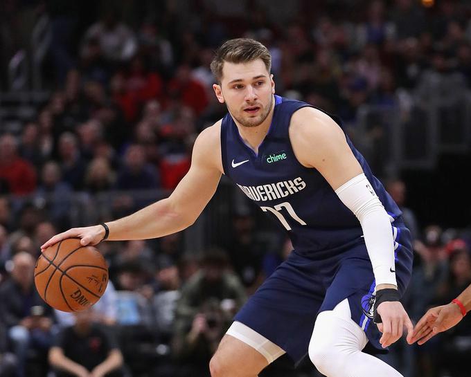 Luka Dončić upa, da ni potoval zaman. | Foto: Getty Images