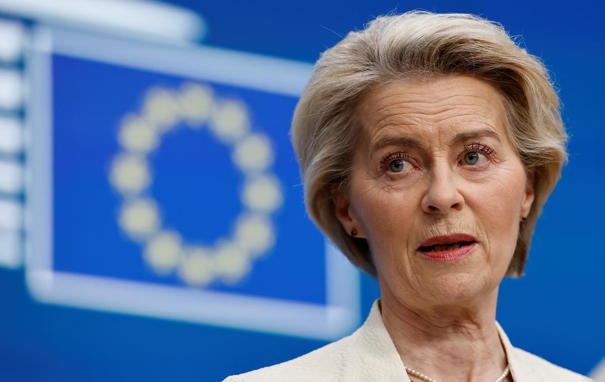 Ursula von der Leyen | Von der Leyen je napovedala, da bo pravno podlago za izvedbo načrta, ki je v četrtek prejel enotno podporo voditeljev držav članic, komisija pripravila do rednega vrha EU 20. marca. | Foto Reuters