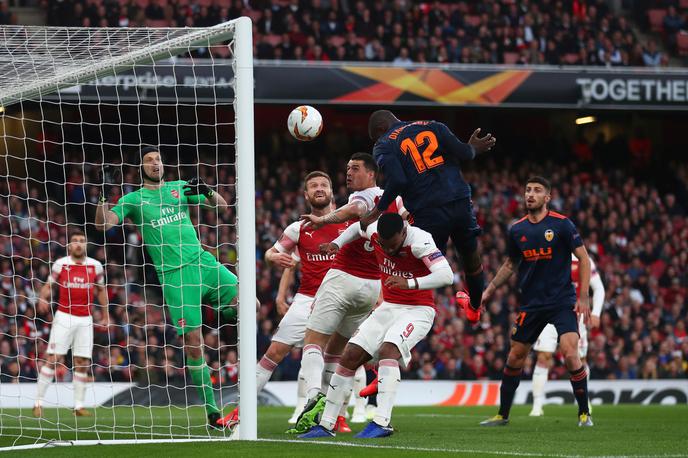 Arsenal - Valencia liga Europa | Arsenal je doma Valencio premagal s 3:1. | Foto Reuters