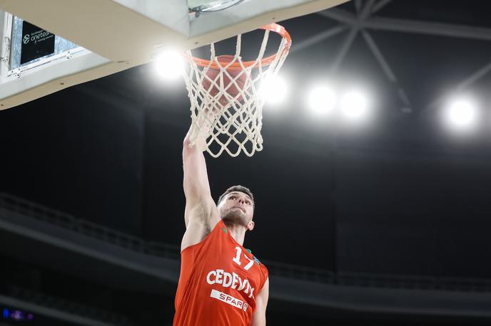 Cedevita Olimpija Wolves Vilnius Karlo Matković | Karlo Matković se je izvrstno ujel s Klemnom Prepeličem. | Foto Grega Valančič/www.alesfevzer.com