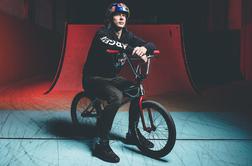 Jaka Remec deseti na EP v BMX