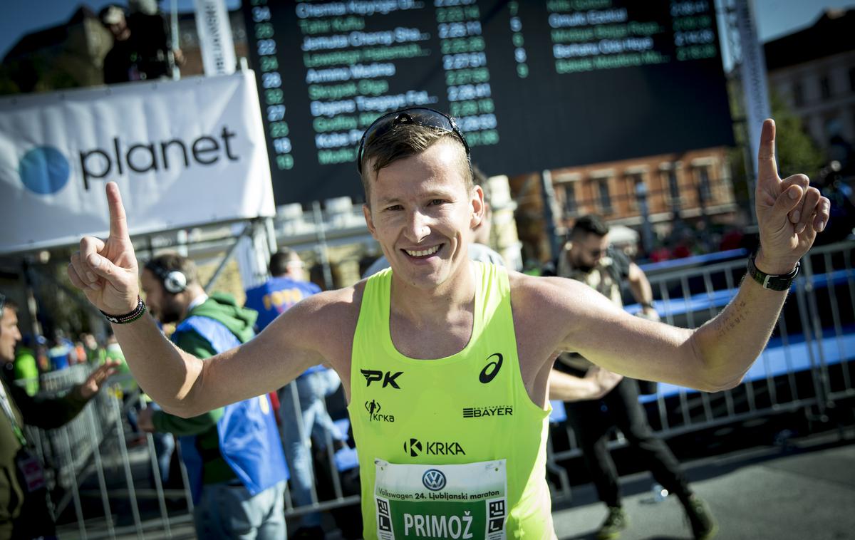 Ljubljanski maraton 2019 Primož Kobe | Novomeški atlet Primož Kobe se na maratonu v Rotterdamu na Nizozemskem ni uvrstil med deseterico in je s časom 2:15:37 nekoliko zaostal za svojimi pričakovanji.  | Foto Ana Kovač