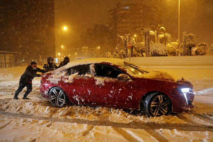 Madrid sneg | Foto: Reuters