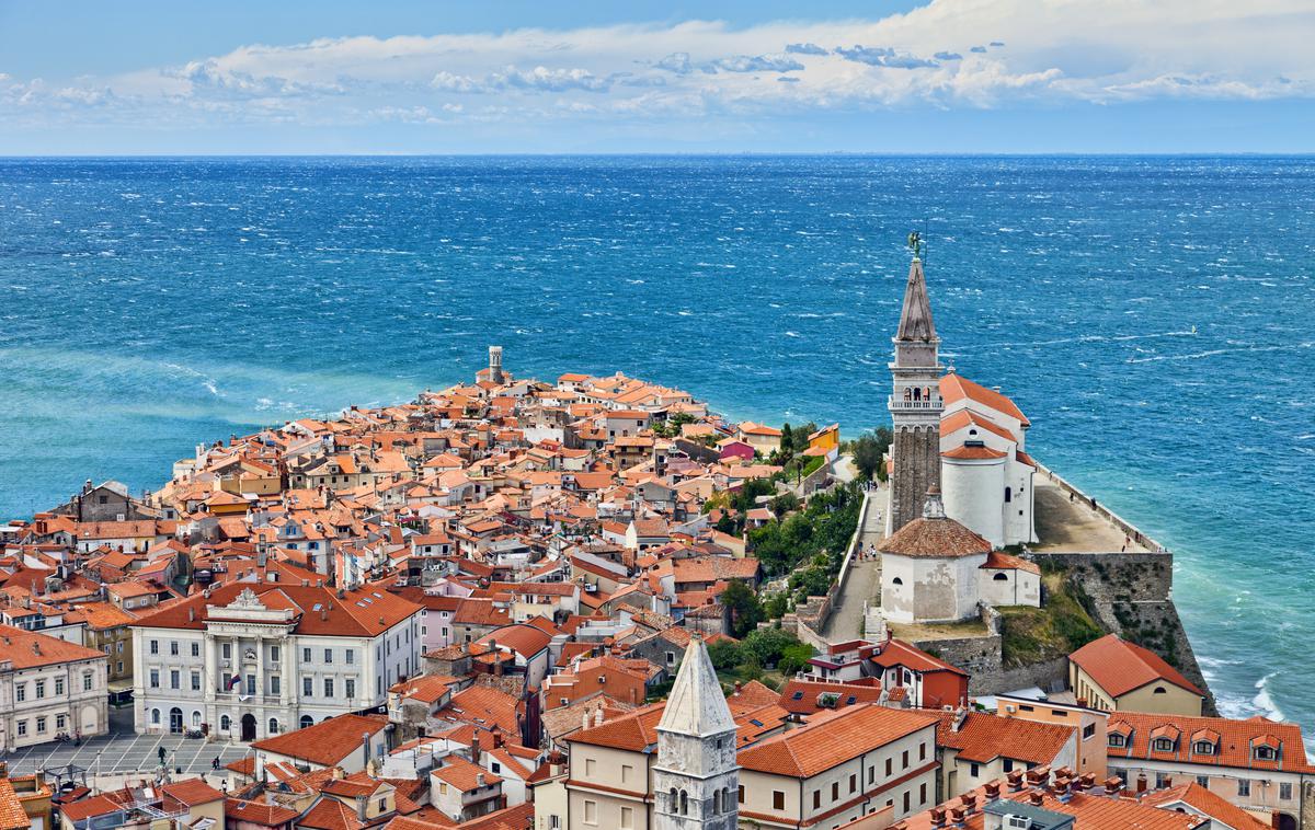 Piran | Piran je najbolj priljubljen med turisti iz Avstrije, ki so skupno opravili nekaj več kot 107.400 prenočitev oziroma 12 odstotkov vseh tujih, kažejo podatki statističnega urada. | Foto Getty Images