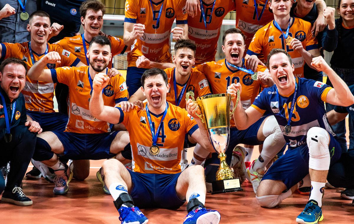 ACH Volley Calcit Volley finale DP | Slovenski prvak ACH Volley bo dobil evropske tekmece sredi septembra. Družil se bo z elito. | Foto Matic Klanšek Velej/Sportida